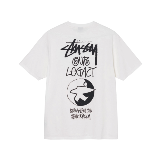 Stussy x Our Legacy Surfman Pig. Dyed T-Shirt Natural - 21FW