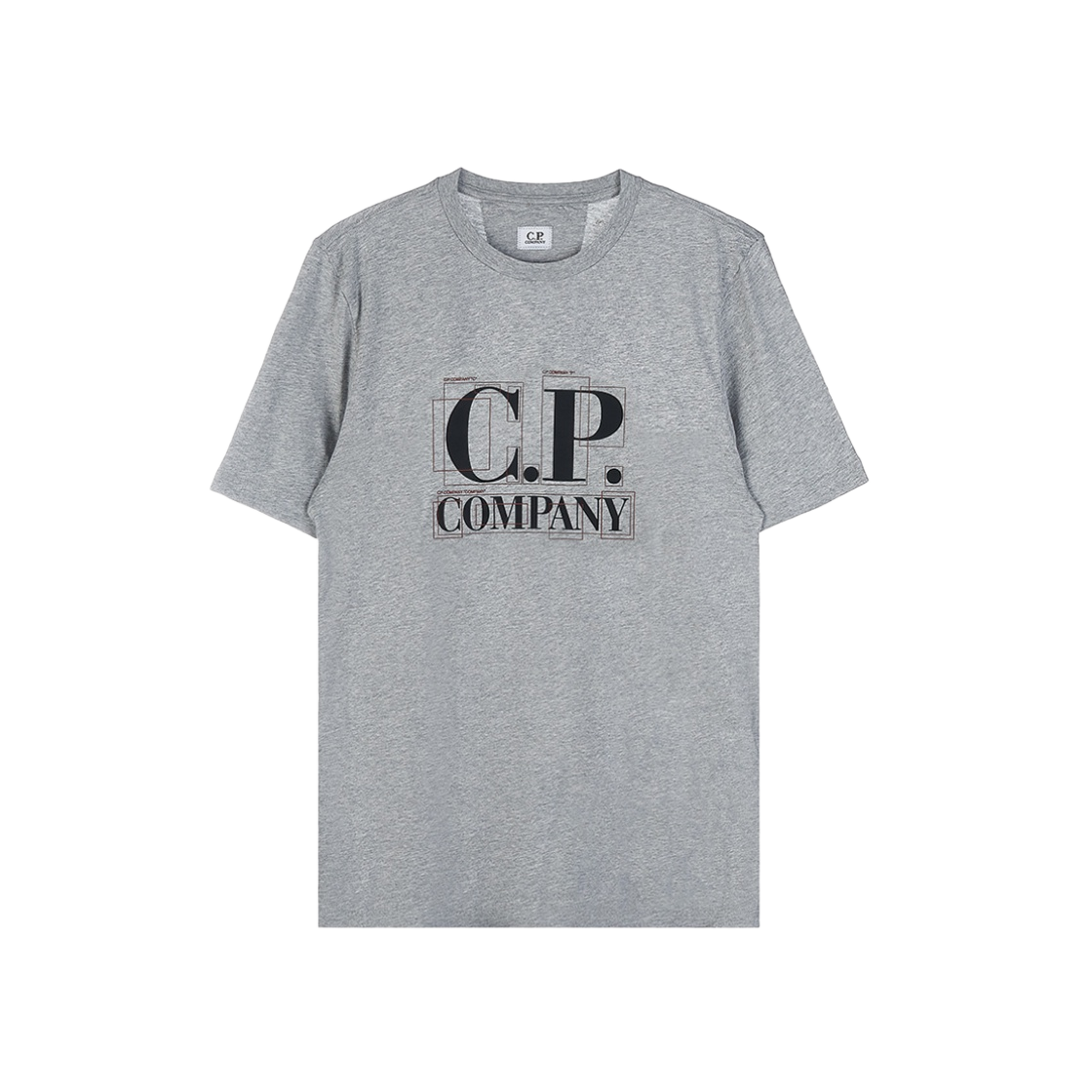 C.P. COMPANY ★韓国より迅速発送★ '30/1' T-shirt White C.P. 컴퍼니 30/1 저지 라지 그래픽 로고 티셔츠 블랙 - 23SS