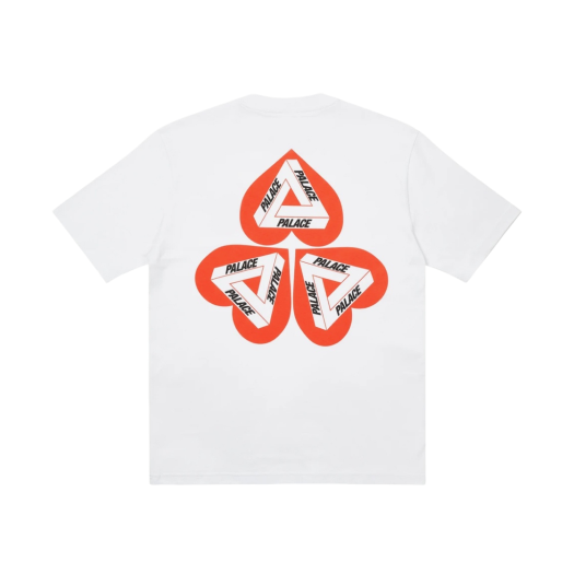 Palace Hearty T-Shirt White - 21SS