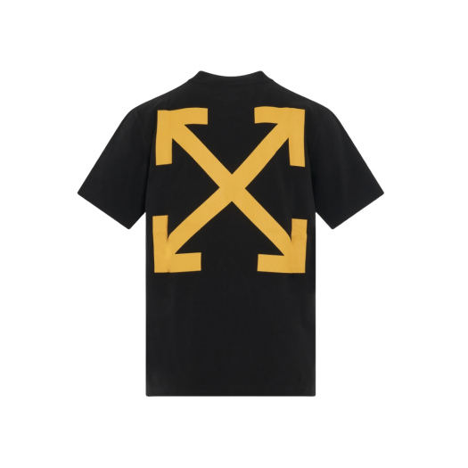 Off-White Caravaggio Arrow Slim S/S T-Shirt Black