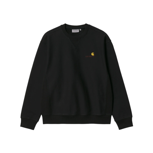 Carhartt WIP American Script Sweatshirt Black