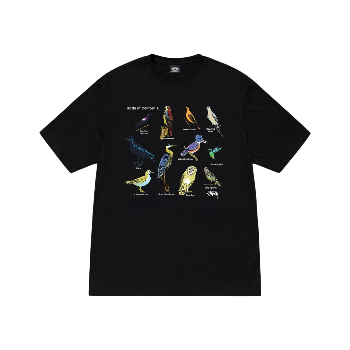 Buy Stussy California Birds Tee 'White' - 1904897 WHIT | GOAT