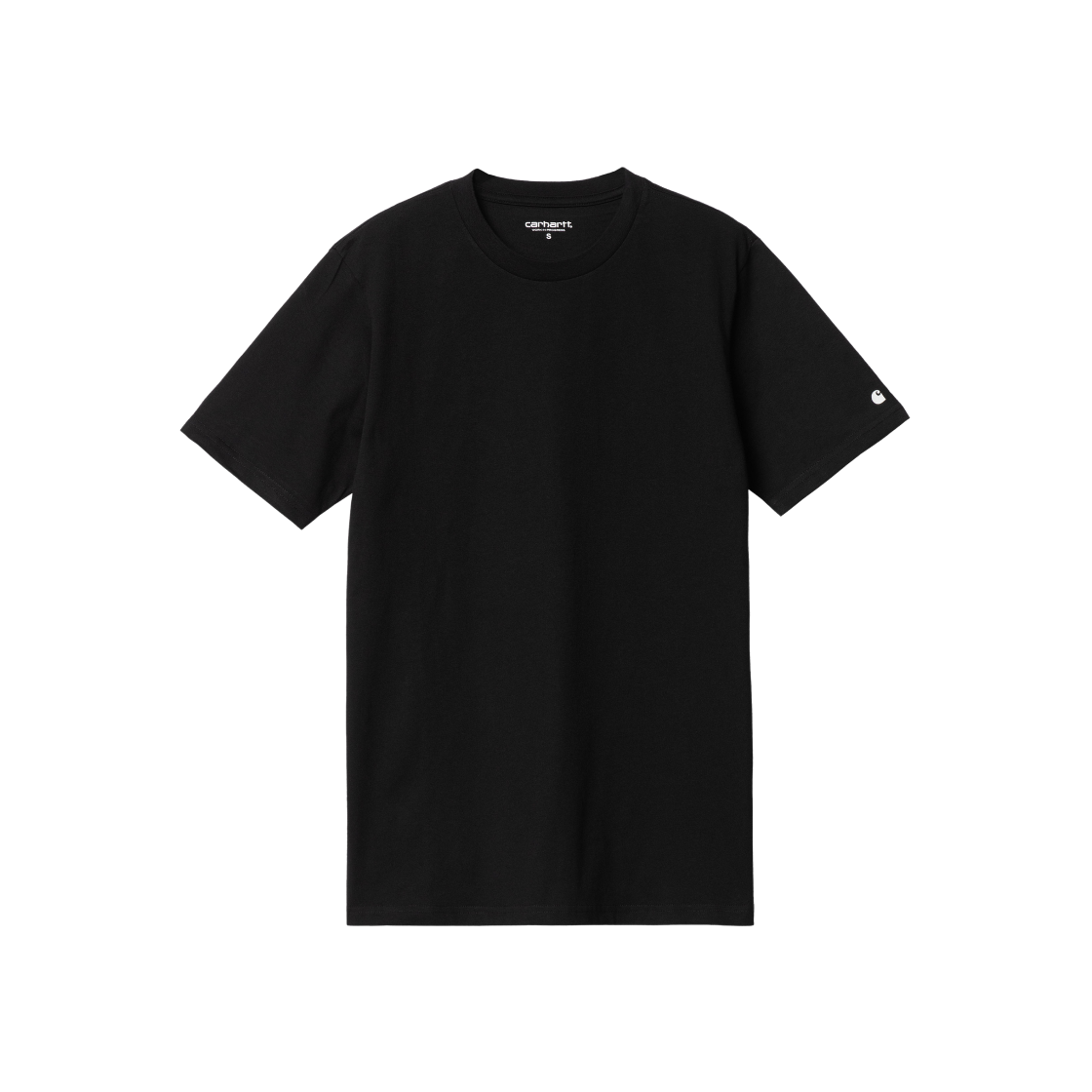 I026264-0D2-XX Carhartt WIP S/S Base T-Shirt Black - 대표 이미지 #1
