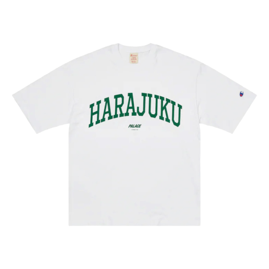 Palace Champion Shop T-Shirt Tokyo White - 22FW