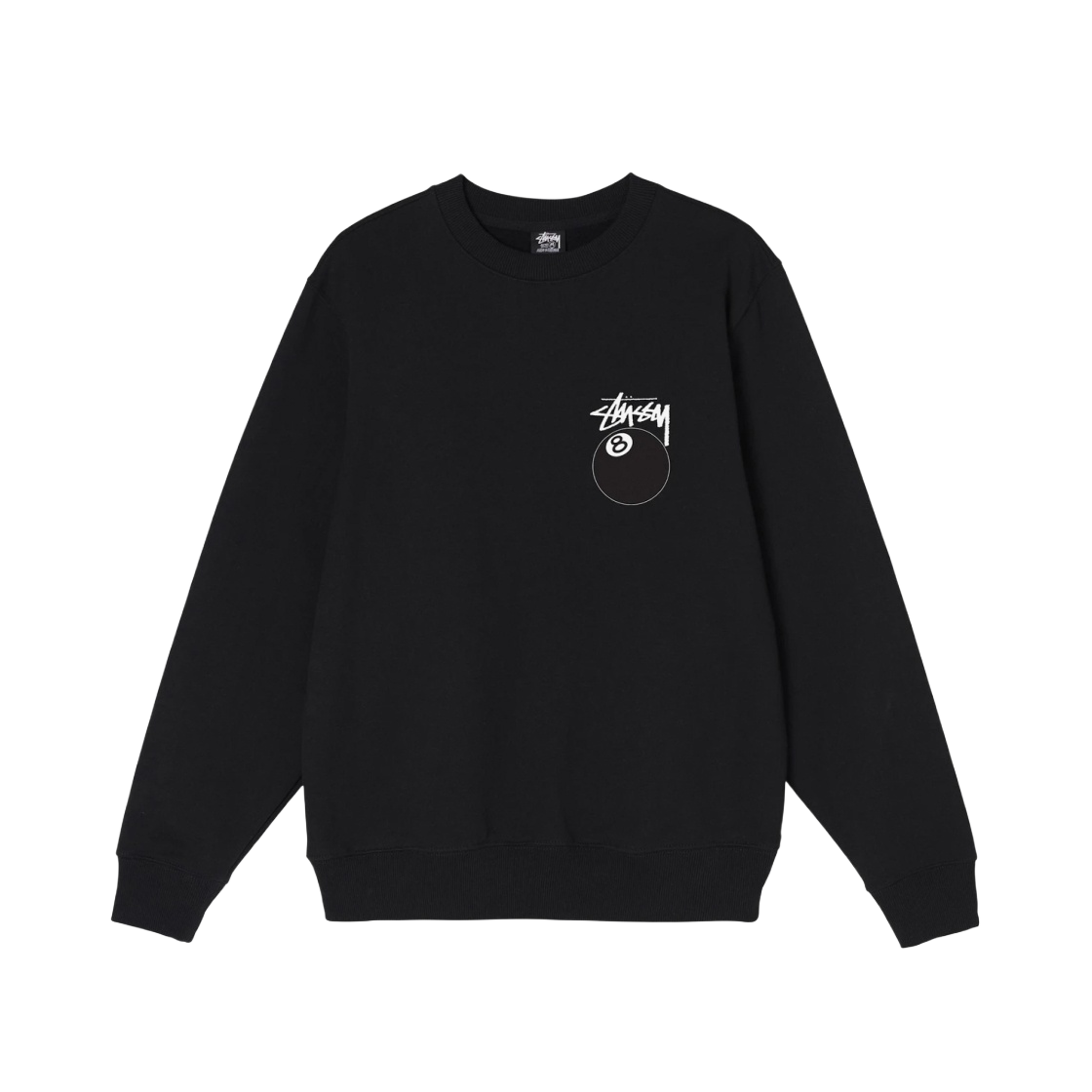 ★韓国の人気★【STUSSY】★SURFWALK CREW★BLACK★ Buy Stussy Surfwalk Crew 'Black' - 1915063 BLAC | GOAT
