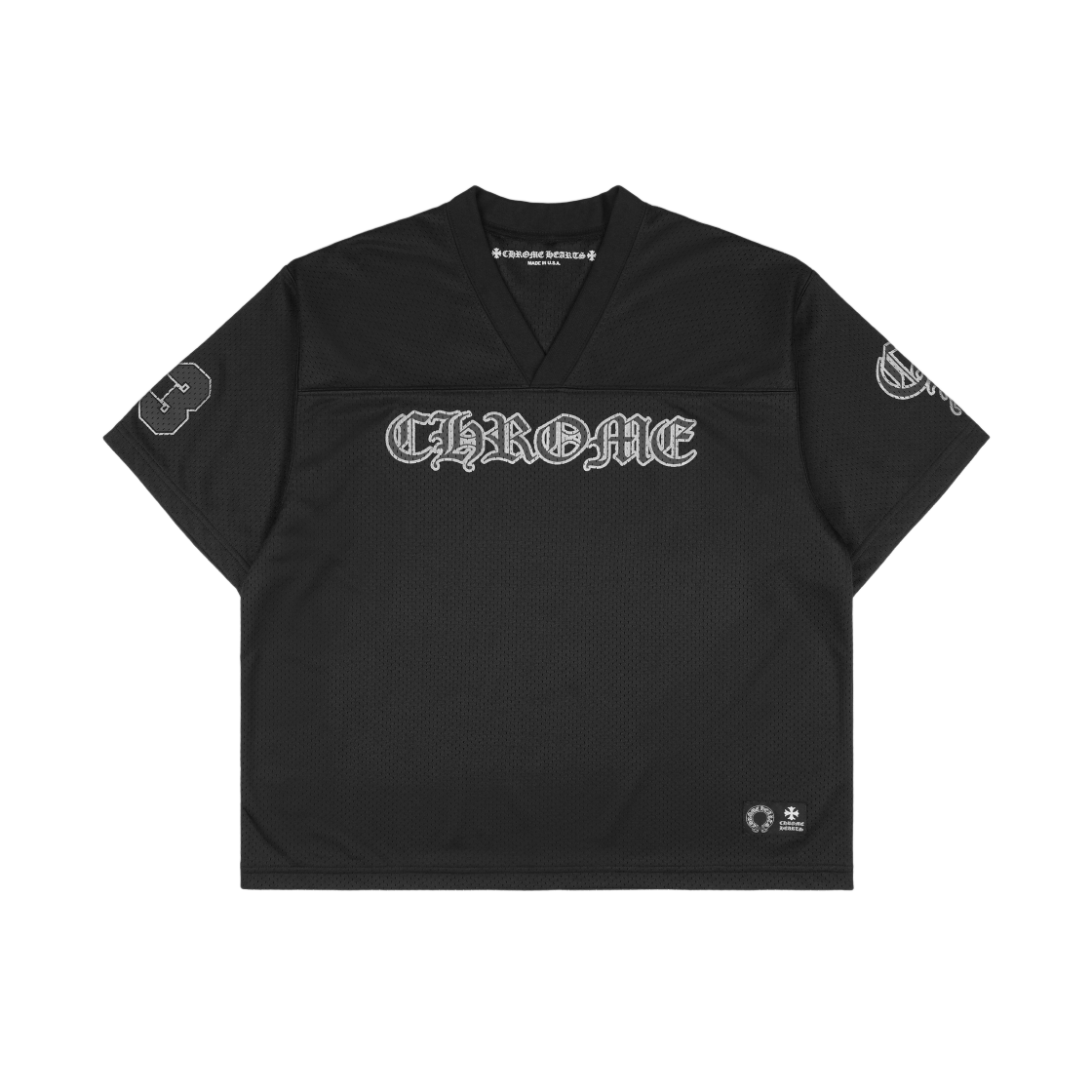 크롬하츠 메쉬 스타디움 저지 블랙 | Chrome Hearts | KREAM