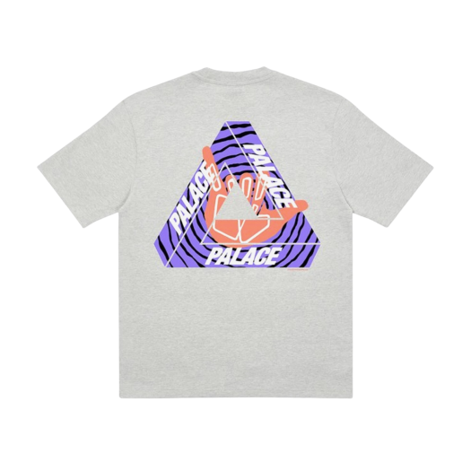Palace Tri-Zooted Shakka T-Shirt Grey Marl - 20FW