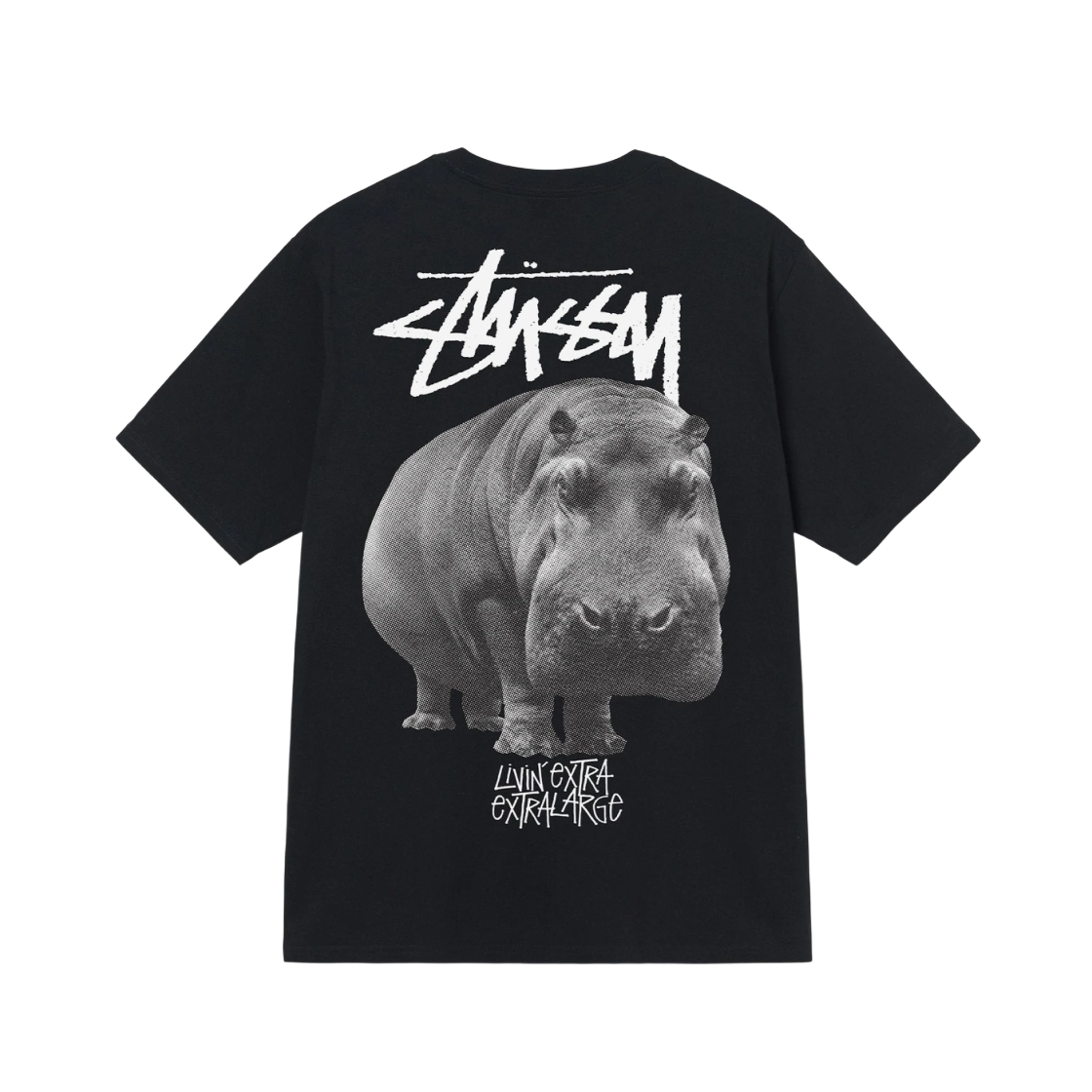 스투시 리빈 라지 티셔츠 블랙 | Stussy | KREAM