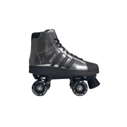 (W) Adidas Superstar 82 Roller Skates Silver Metallic Core Black