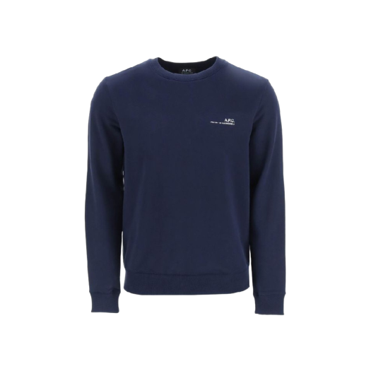 A.P.C. Item Sweatshirt Dark Navy