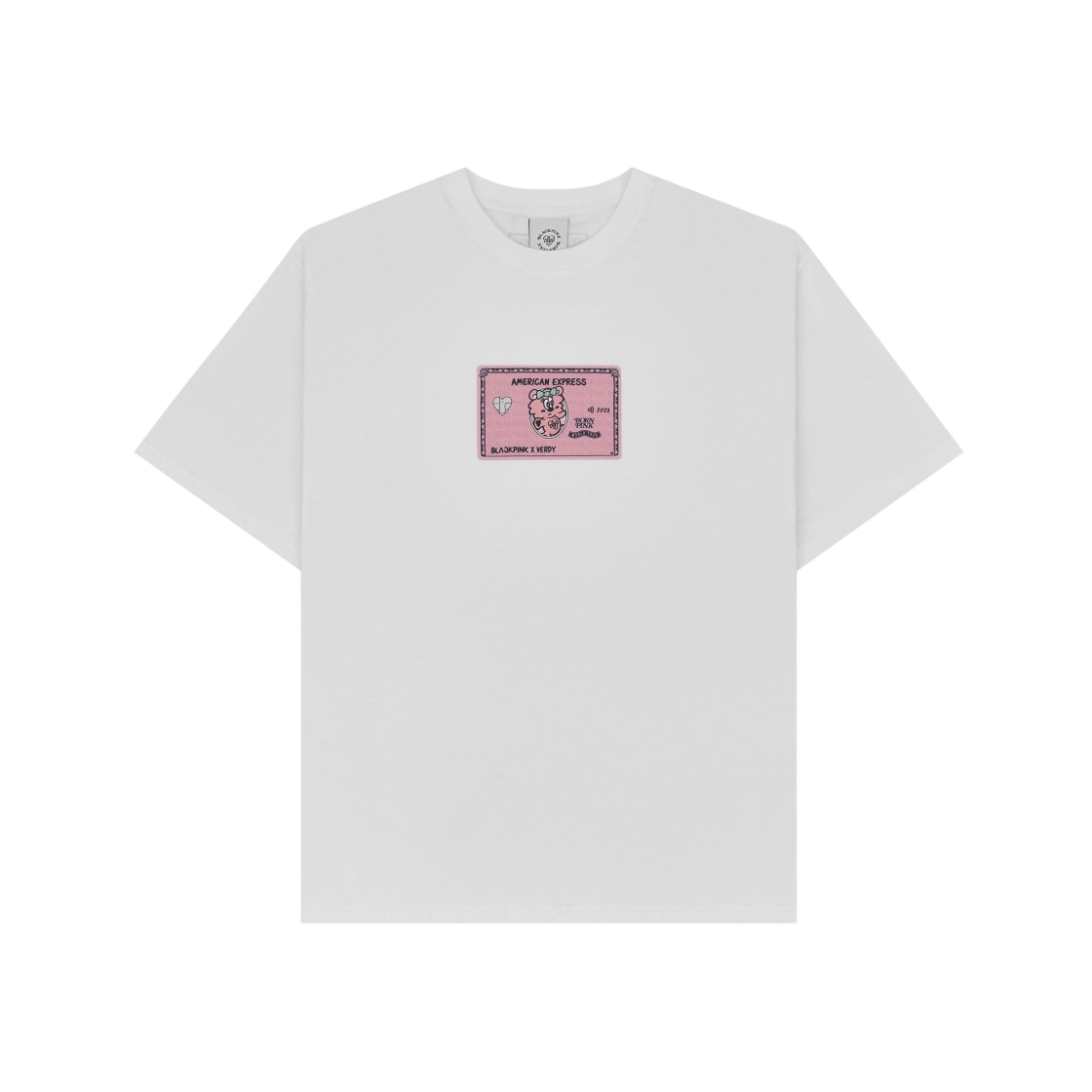 BLACKPINK VERDY コラボ アメックス限定 Tシャツ 白 Lサイズ