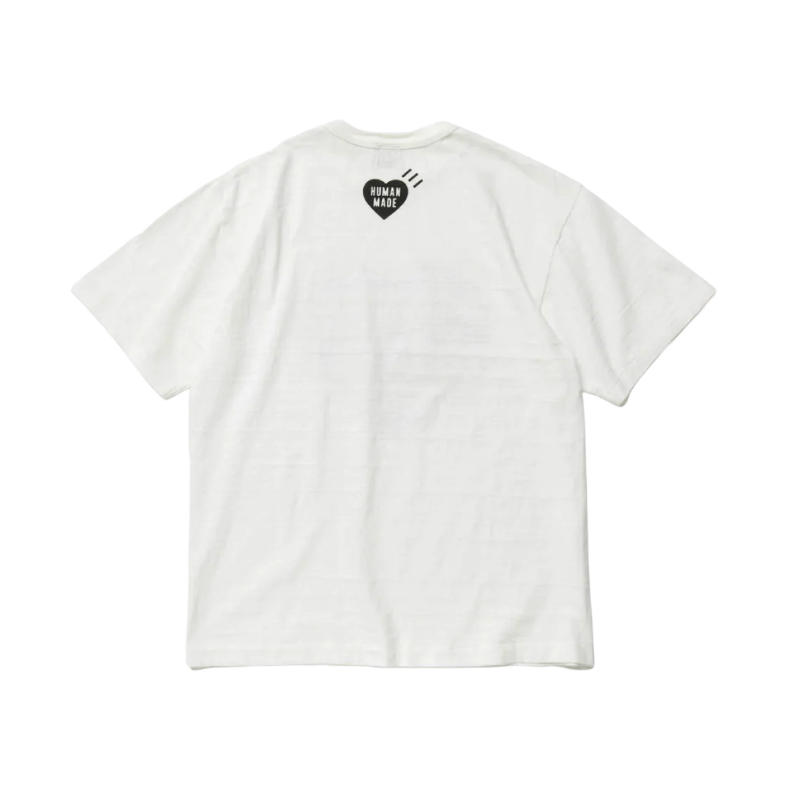 HM23TE029 Human Made Face Logo T-Shirt White - #2