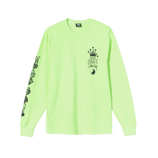 Stussy x Our Legacy Crown LS T-Shirt Green