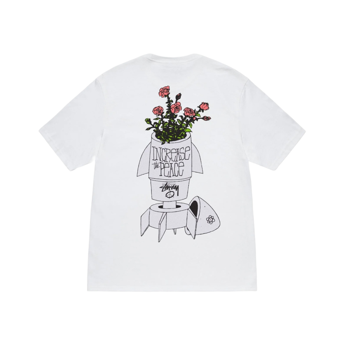 ◆ユニセックス◆STUSSY FLOWER BOMB T-SHIRT◆関税/送料込◆ Buy Stussy Flower Bomb Tee 'White' - 1904933 WHIT | GOAT