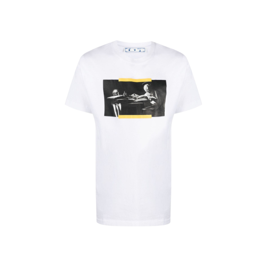 Off-White Caravaggio Painting Slim S/S T-Shirt White