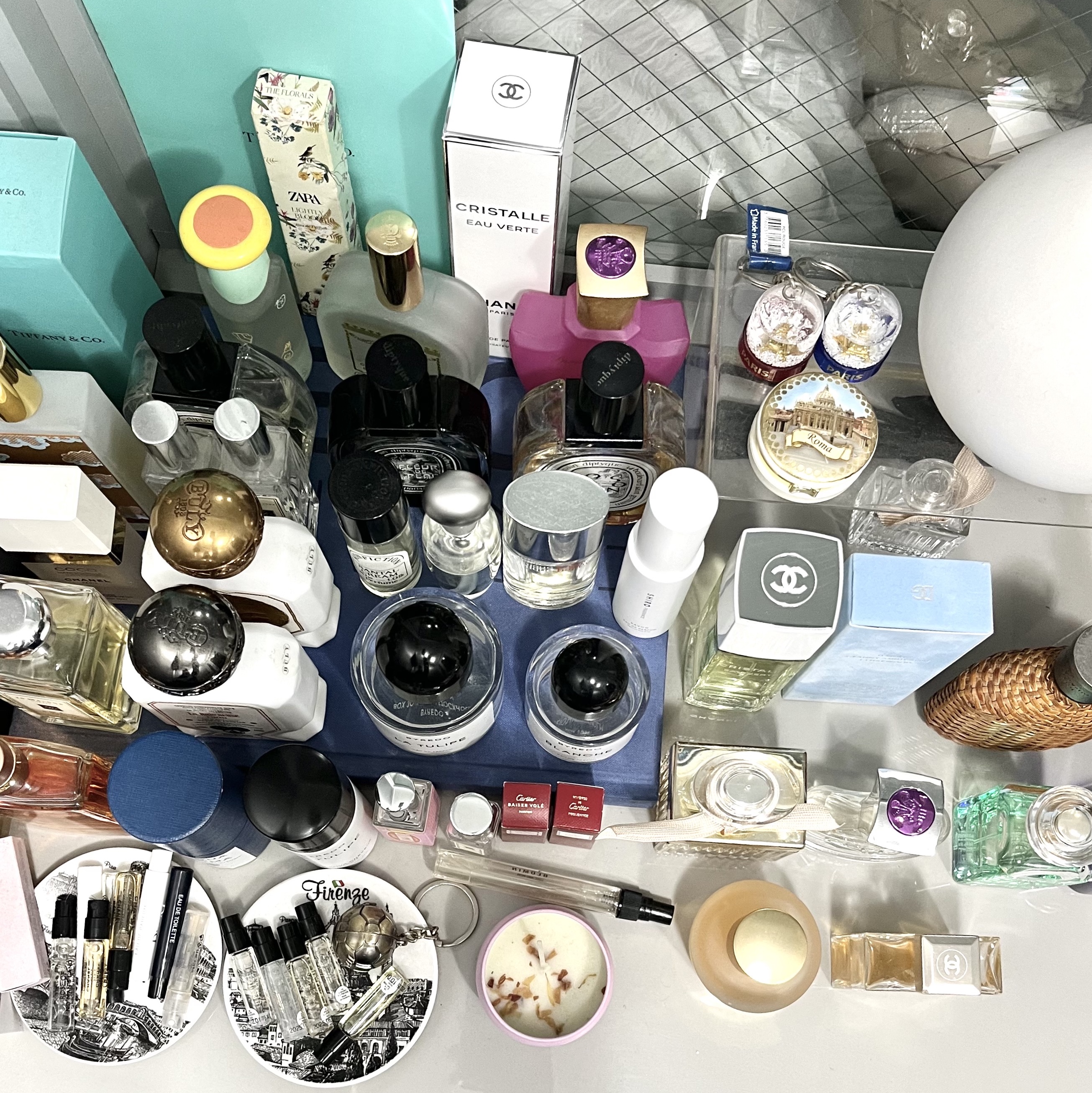 Jo Malone Blackberry & Bay Cologne 100ml, Byredo Blanche Eau De Parfum 50ml 착용 스타일