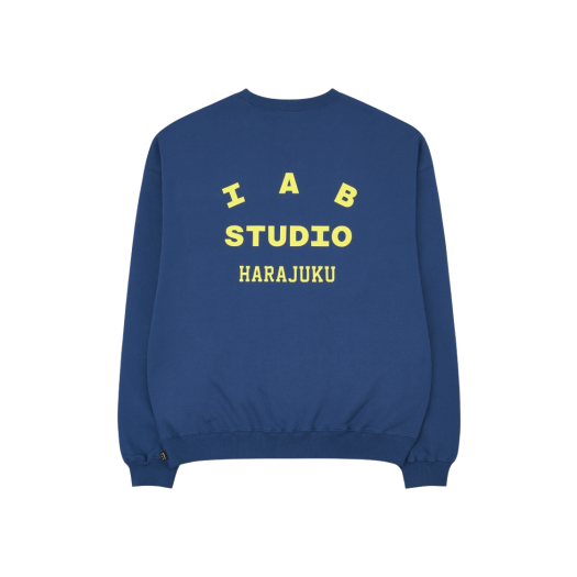 ★関税込★IAB Studio★IAB Studio Harajuku Sweatshirt Navy★ IAB Studio Harajuku S STYLE | KREAM