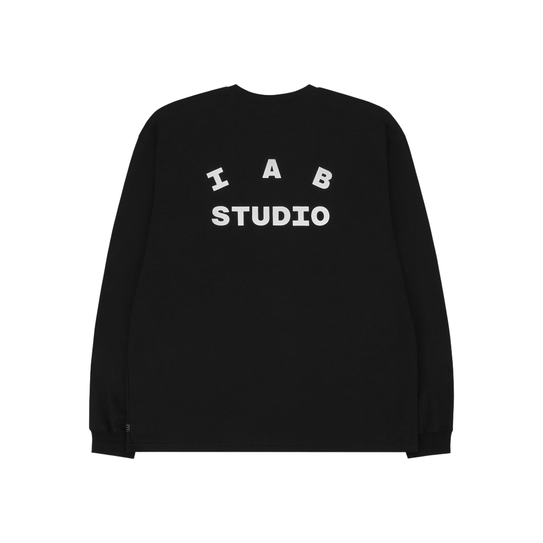 【IAB STUDIO】 IAB Studio Long Sleeve Black - 23FW 아이앱 스튜디오 롱슬리브 블랙 - 23FW | IAB Studio | KREAM