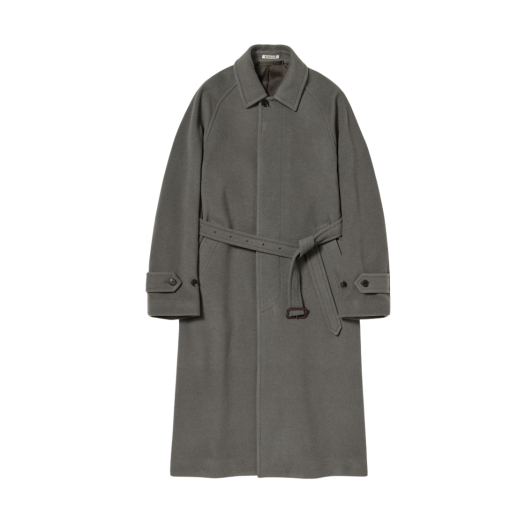 ジャケット・アウター 23AW AURALEE CASHMERE WOOL MOSSER COAT 5 AURALEE(オーラリー)】CASHMERE WOOL MOSSER SOUTIEN COLLAR