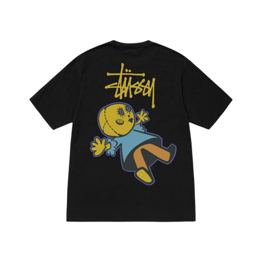 Stussy Dollie Pigment Dyed T-Shirt Black