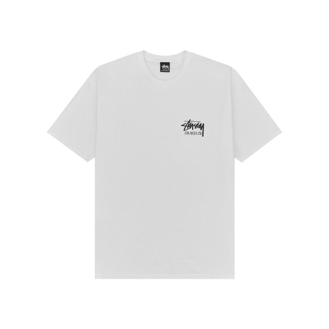 스투시 스탁 로스앤젤레스 티셔츠 화이트 | Stussy | KREAM