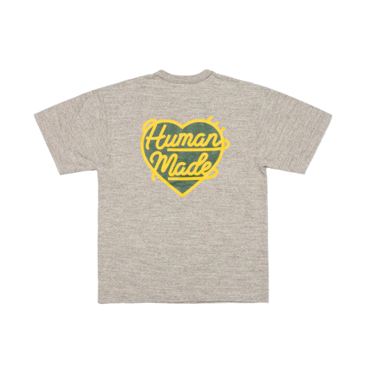 Human Made Heart Badge T-Shirt Gray