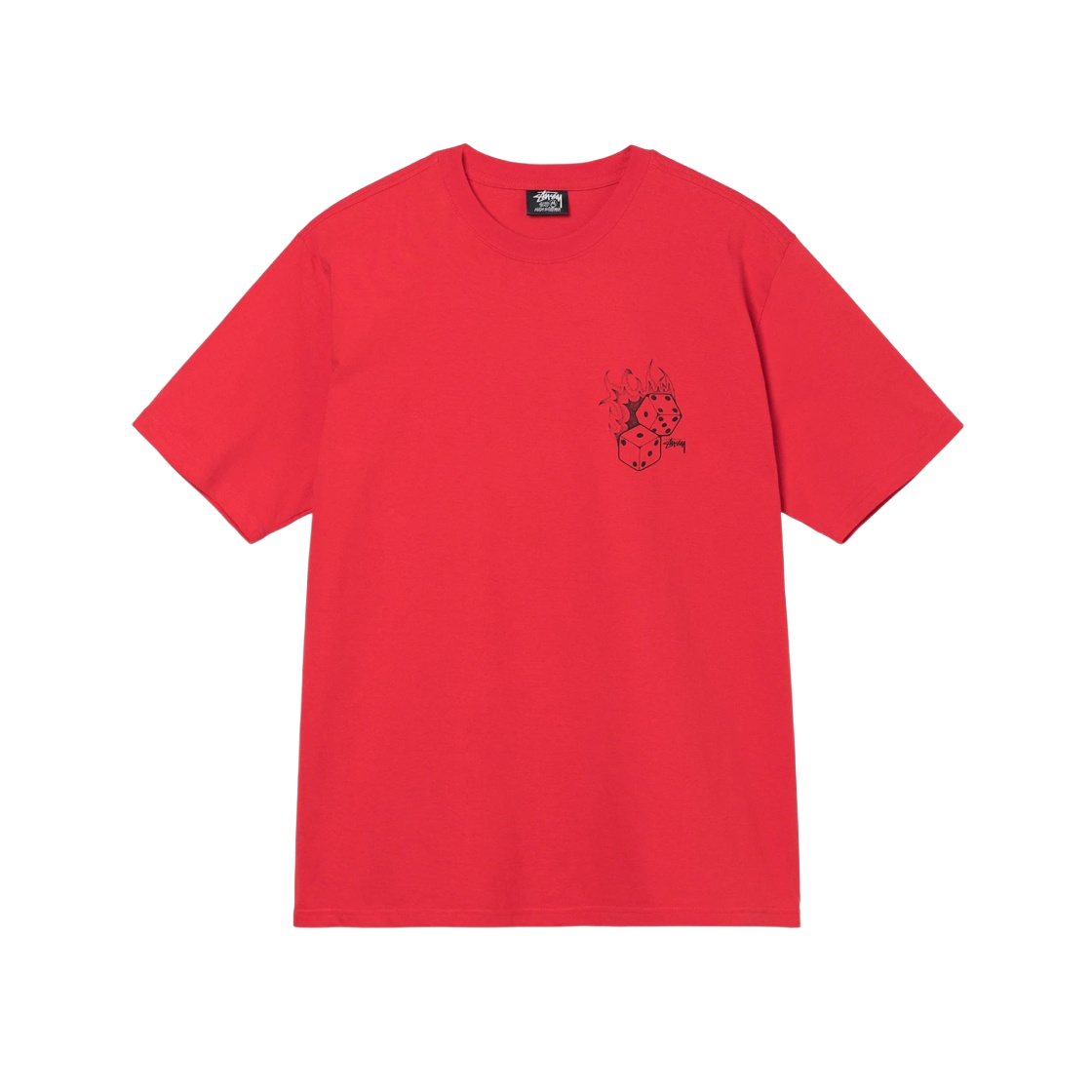 ★韓国の人気★【STUSSY】★BARB TE.E★Tシャツ★RED★関税込★ ☆韓国の人気☆【STUSSY】☆BARB TE.E☆Tシャツ☆RED☆