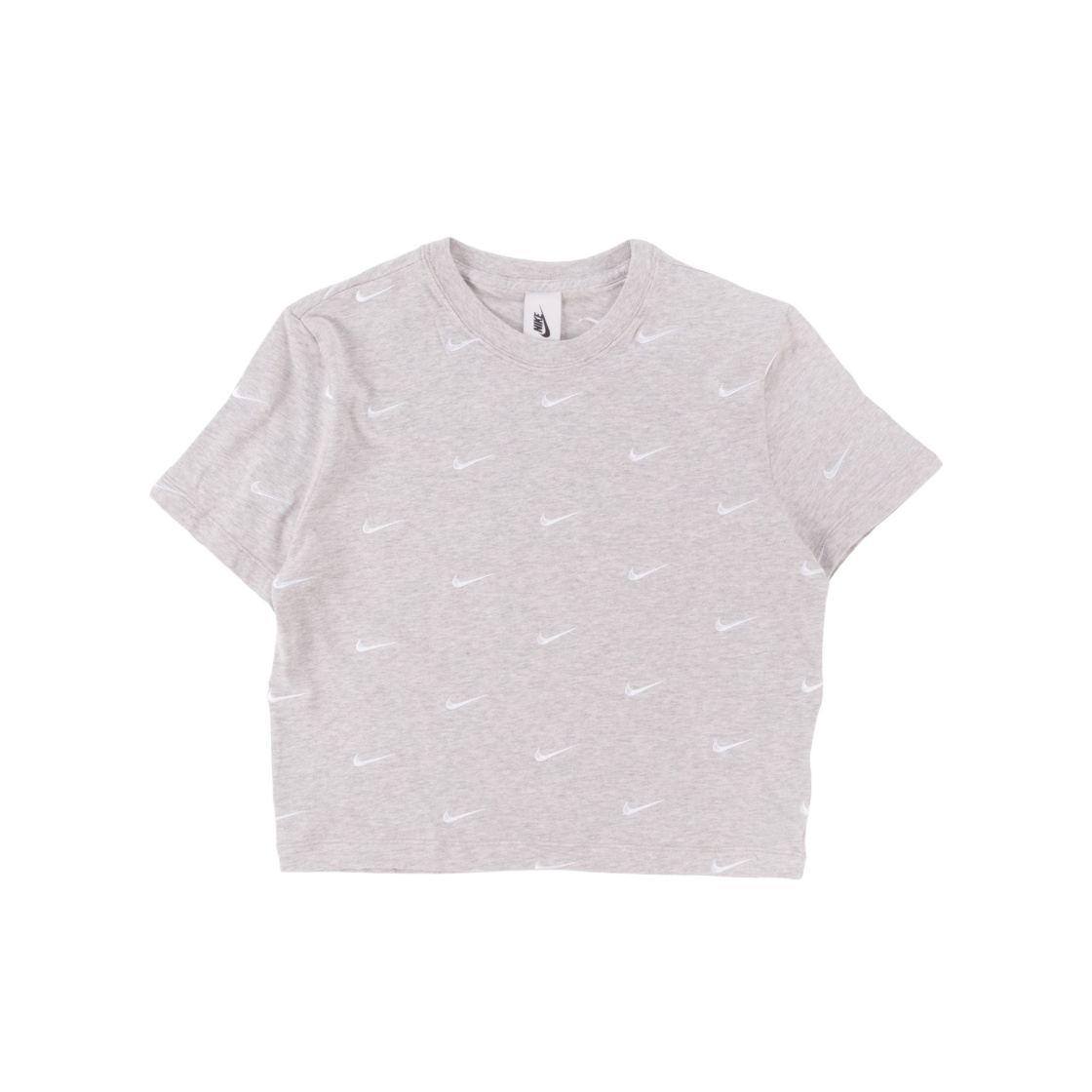 CK4092-050 (W) Nike NRG Swoosh Logo T-Shirt Grey - 대표 이미지 #1