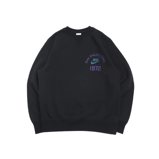 Nike NSW Club Fleece Crewneck Sweatshirt Black - Asia