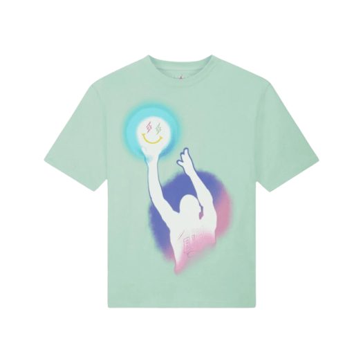 Jordan x J Balvin S/S T-Shirt Enamel Green - Asia