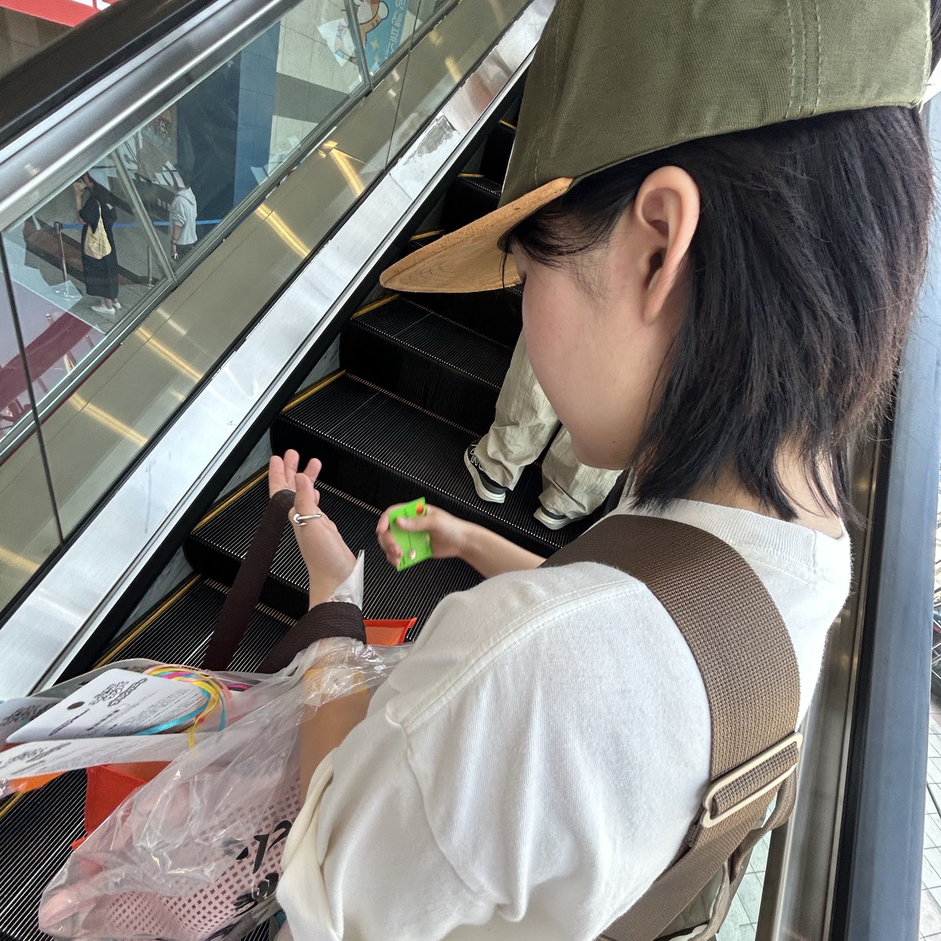 Human Made 5 Panel Twill Cap #2 Olive Drab, Human Made Keiko Sootome T-shirt #19 White 착용 스타일 - 2