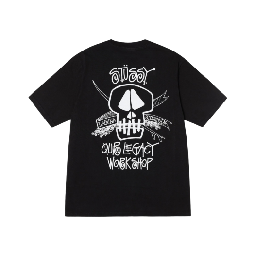 ★韓国の人気★【STUSSY】★Burning Stock T-Shirt.s Midnight★ ☆韓国の人気☆【STUSSY】☆Burning Stock T-Shirt.s Midnight