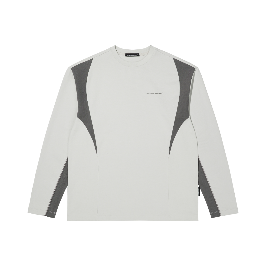 L31UTL010GRY LOCKHEED MARTIN Color Block Long Sleeve Grey