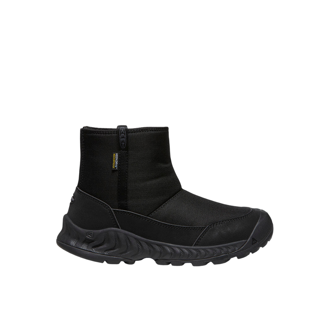 (W) 킨 후드 NXIS 워터프루프 윈터 풀온 블랙((W) Keen Hood NXIS Waterproof Winter Pull-On Black)