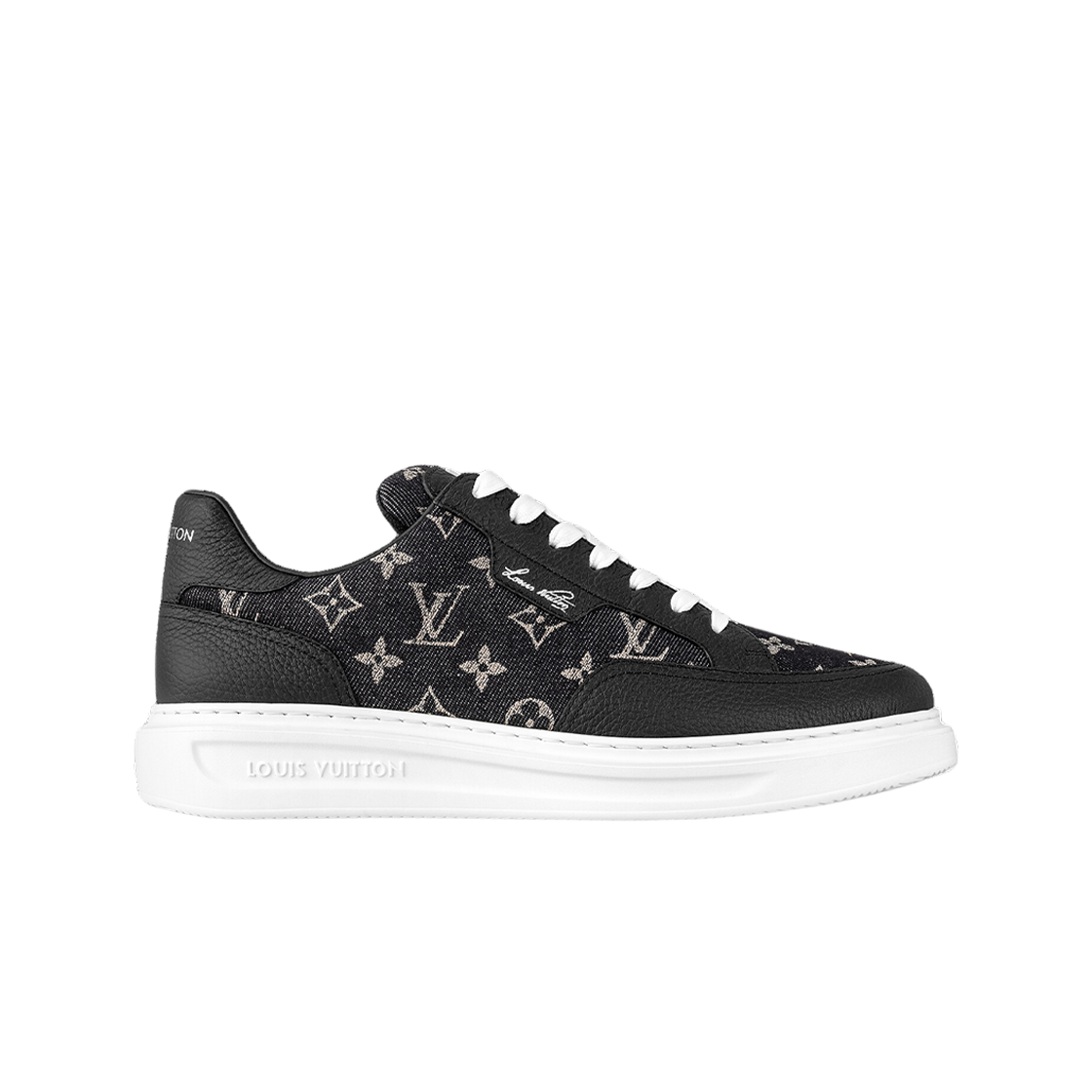 루이비통 베벌리 힐스 스니커즈 블랙(Louis Vuitton Beverly Hills Sneakers Black) - 1