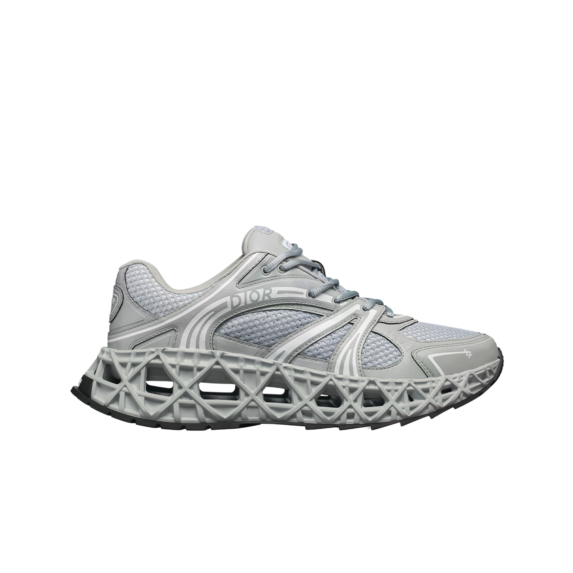 3SN323ZCY-H860 Dior B35 NXXT Sneakers Technical Fabric and Technical Mesh Gray