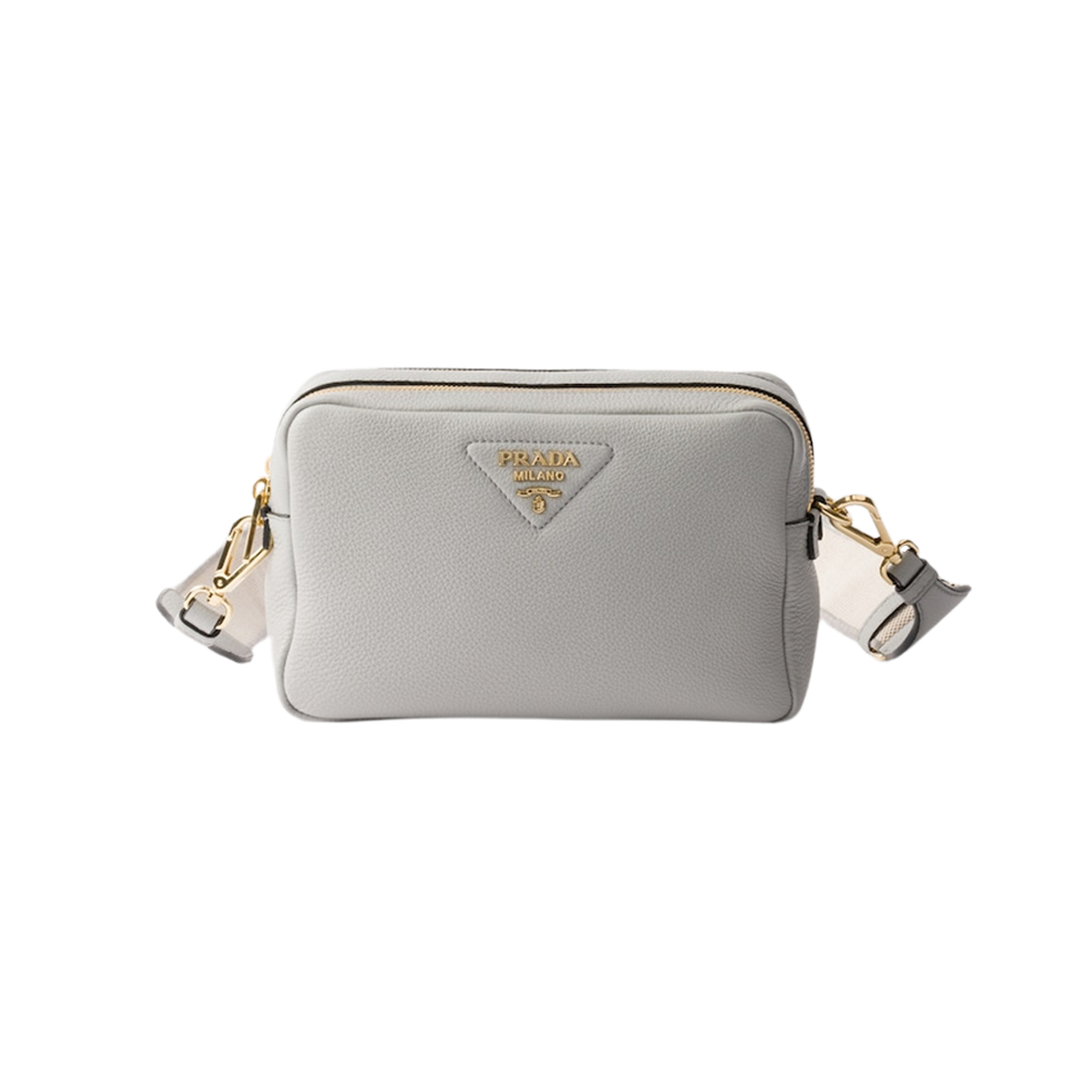 프라다 스몰 레더 숄더백 그래닛 그레이 | Prada | KREAM Prada Small Leather Shoulder Bag Granite Gray