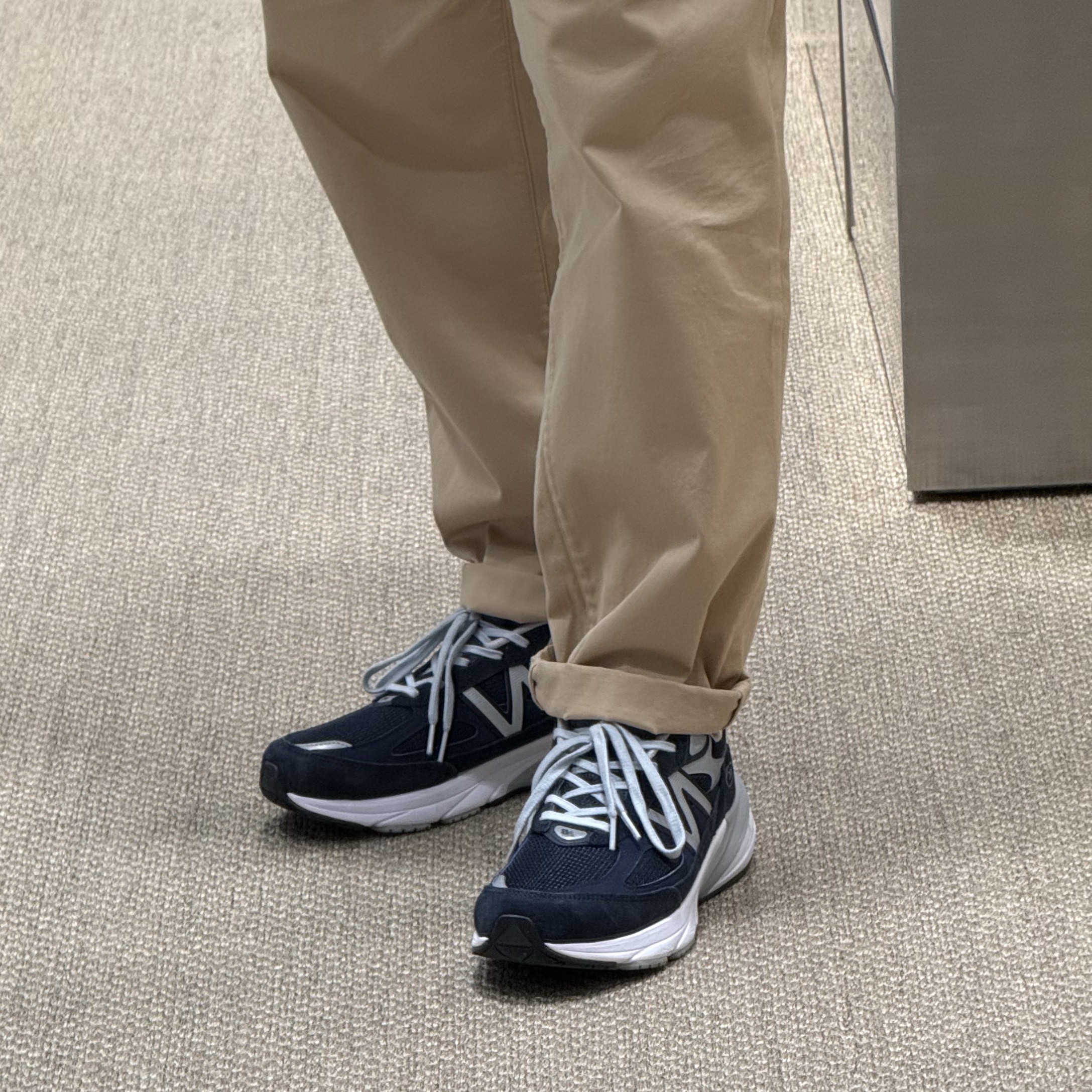 New Balance 990v6 Made in USA Eclipse - D Standard 착용 스타일 - 2