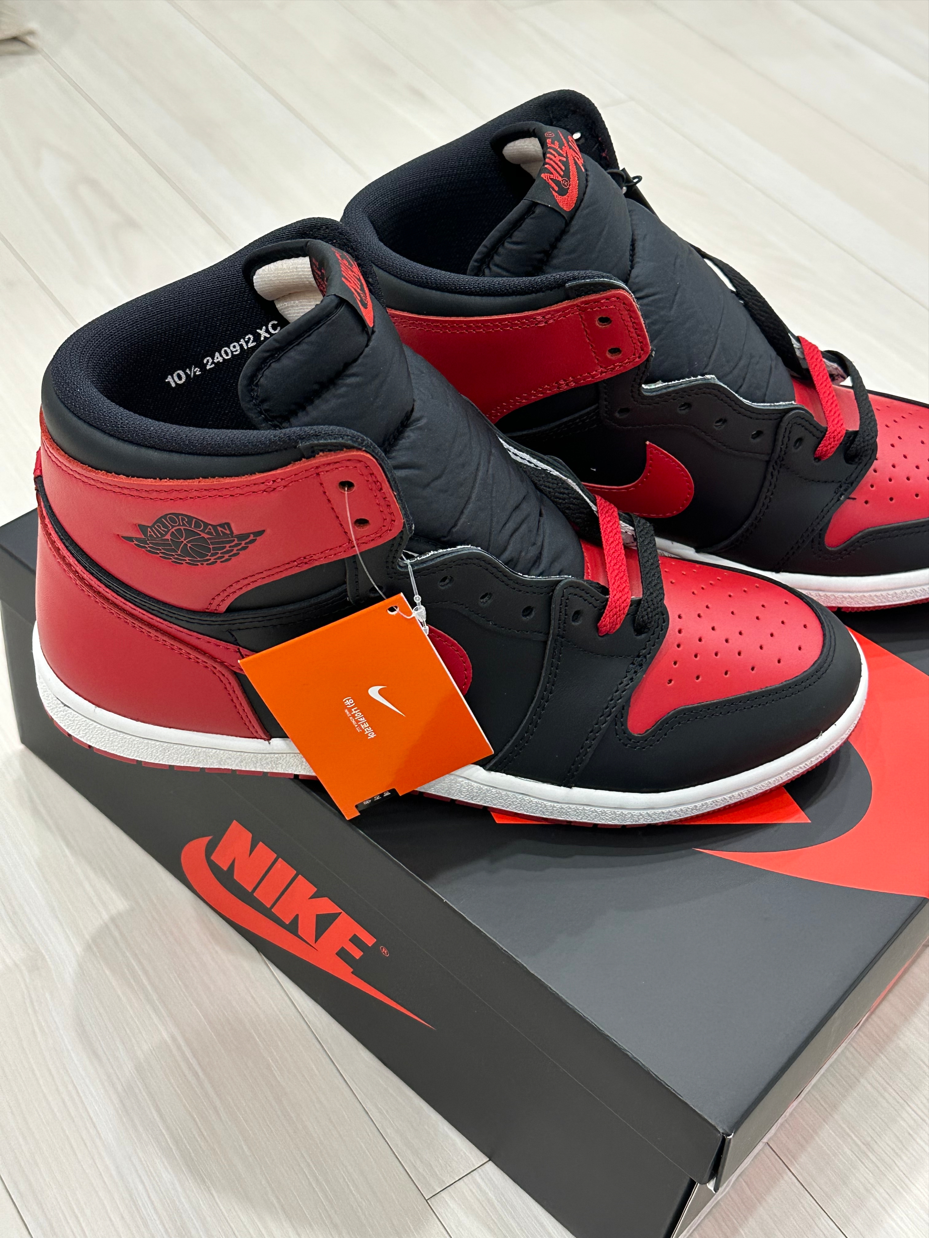 Jordan 1 High 85 Bred 착용 스타일