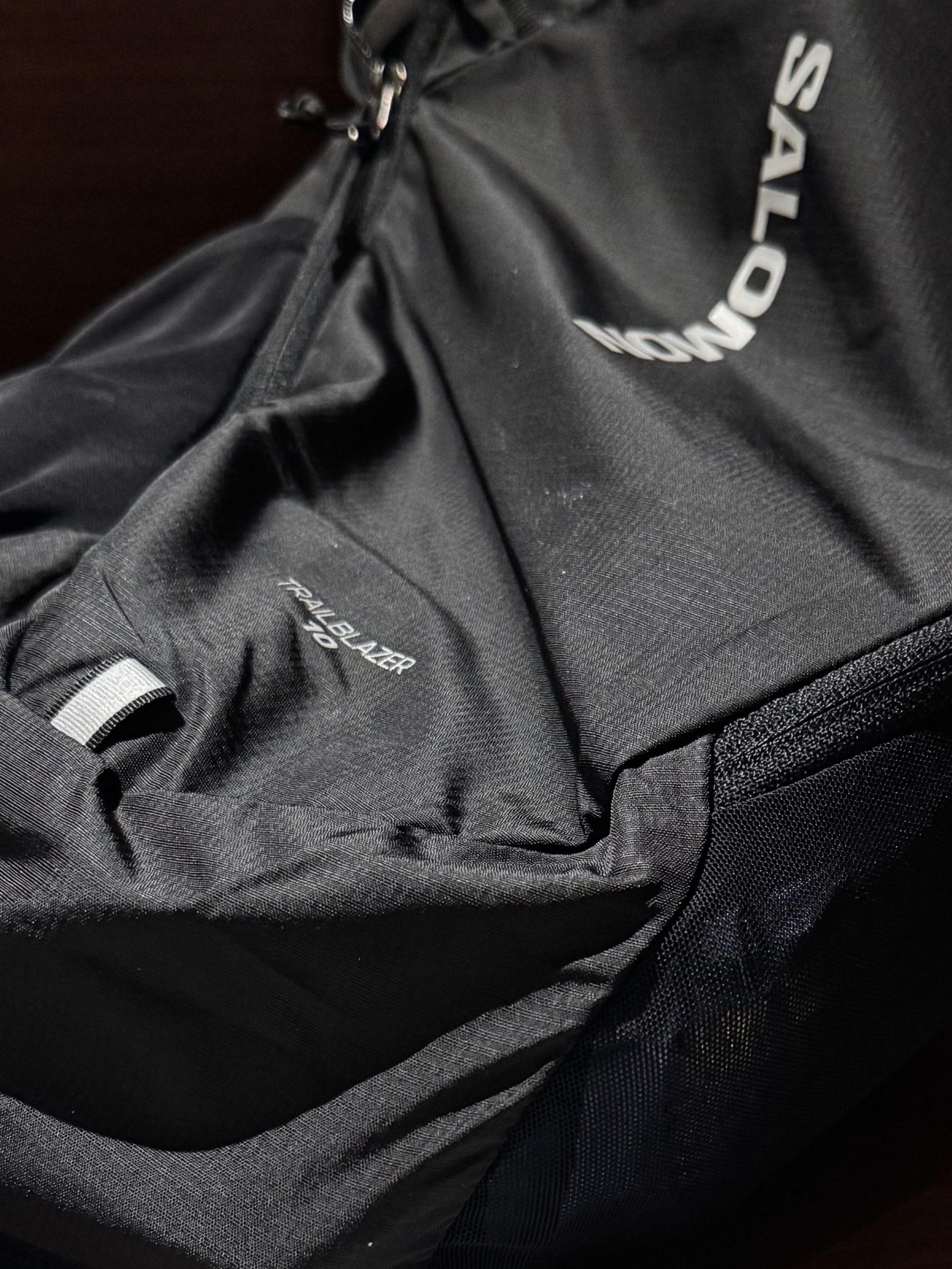 Salomon Trailblazer 10 Black 착용 스타일