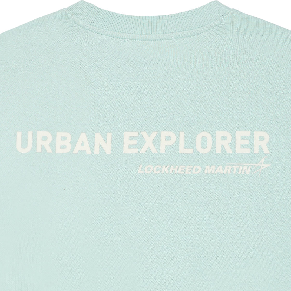 록히드마틴 어반 익스플로러 프린트 스웨트셔츠 민트(LOCKHEED MARTIN Urban Explorer Print Sewatshirts Mint) - 5
