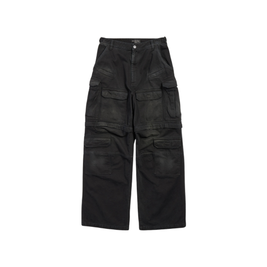 Balenciaga Cargo Pants Black