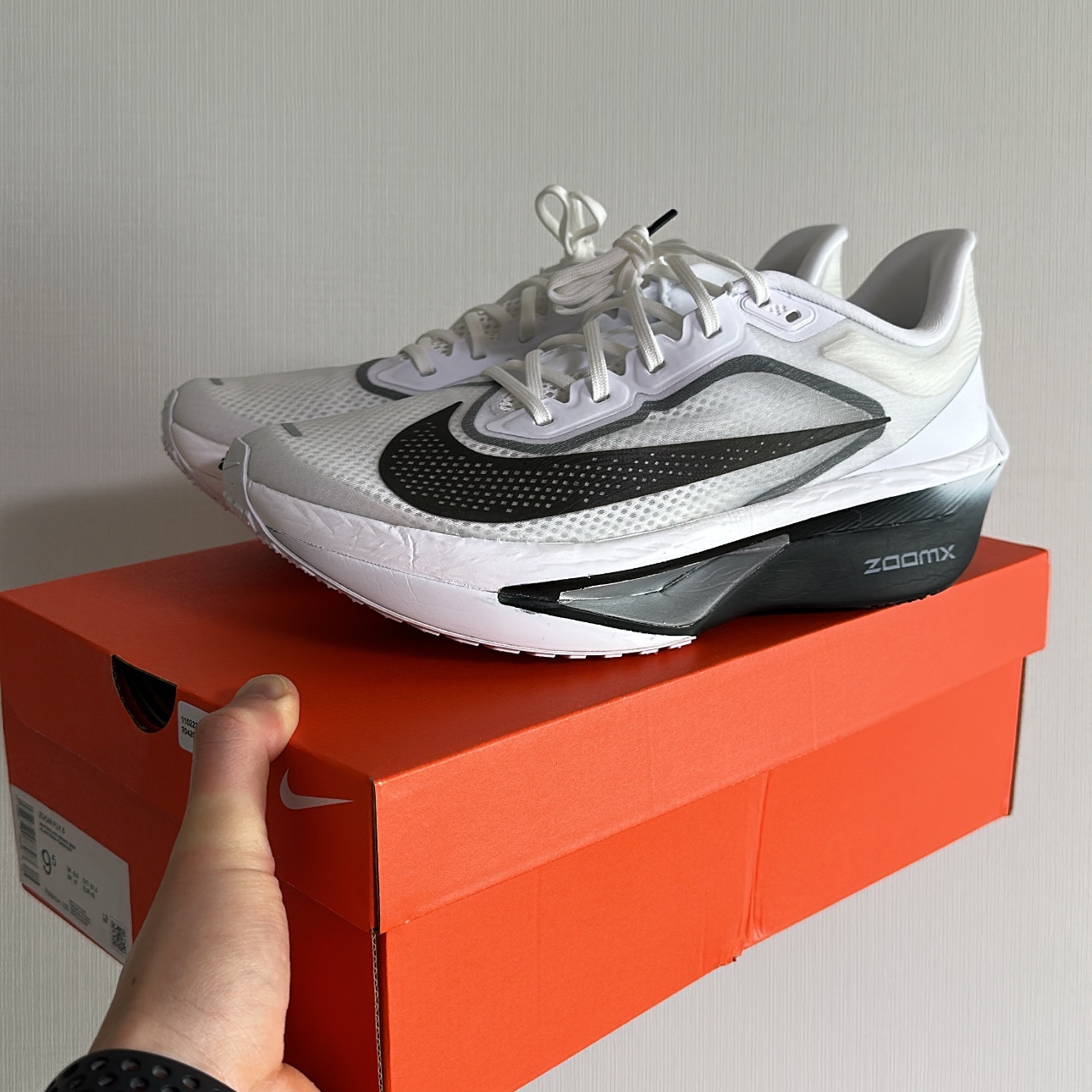 Nike Zoom Fly 6 White Smoke Grey 착용 스타일