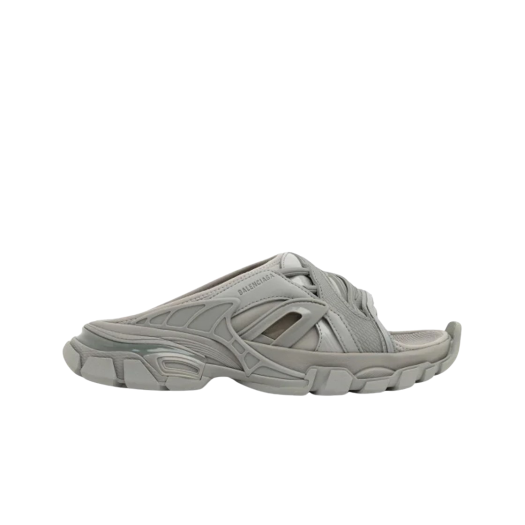 (W) Balenciaga Track Slide Sandal Grey