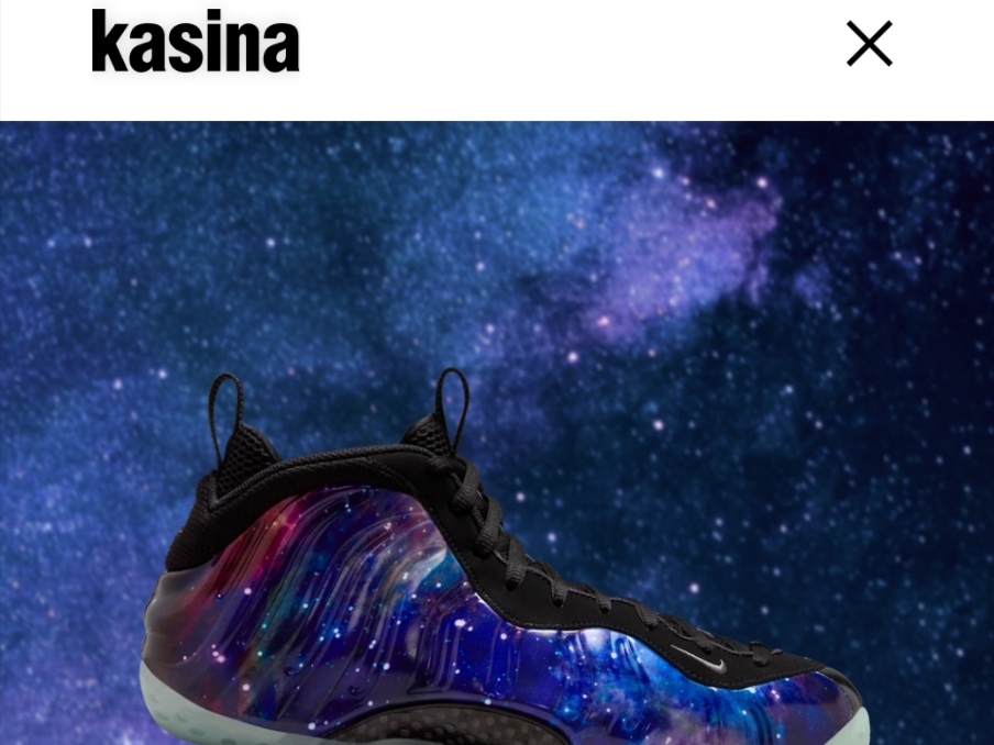 Nike Air Foamposite One Galaxy 착용 스타일 - 7