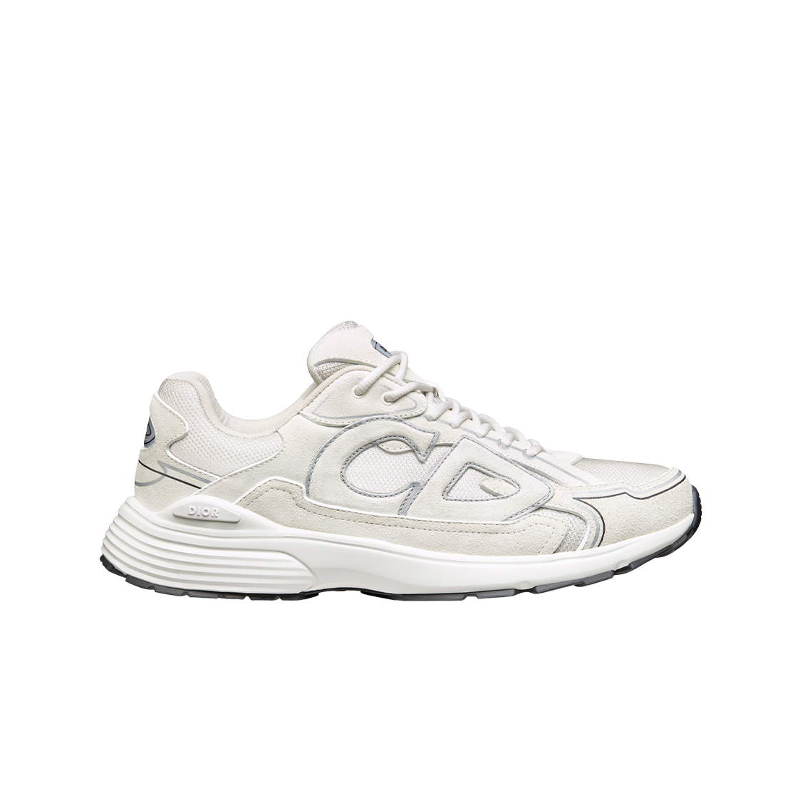 3SN279ZEI-H006 Dior B30 Sneakers Chamois Leather Ecru - 대표 이미지 #1