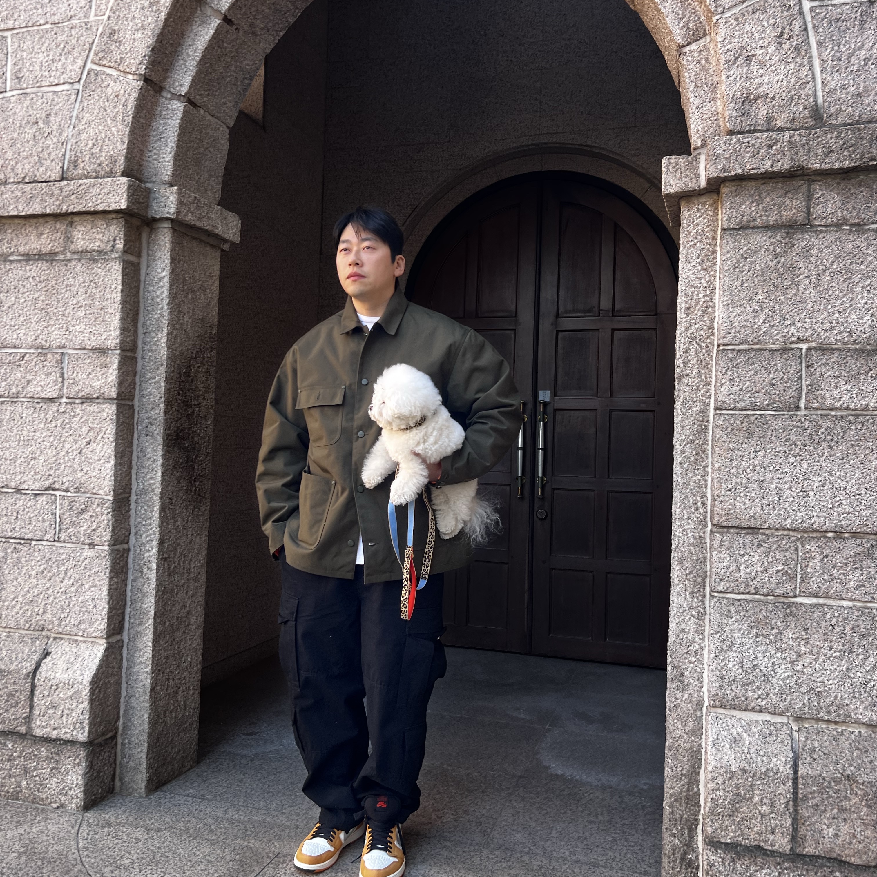 Palace x Carhartt WIP Chore Coat Plant - 24FW, Jordan 1 Element Gore-Tex Light Curry 착용 스타일 - 2