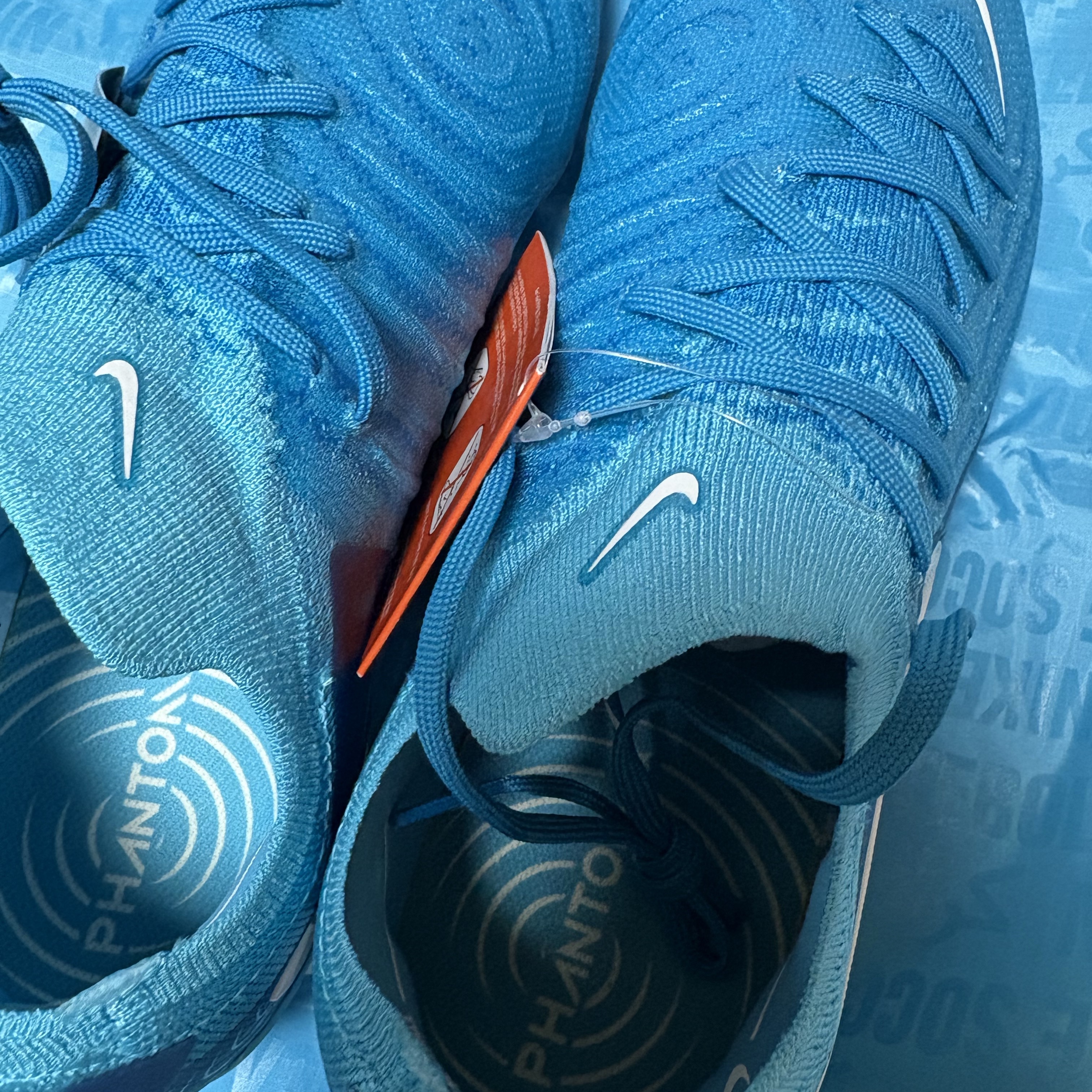 Nike Phantom GX 2 Elite AG Blue Fury White 착용 스타일