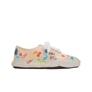 Maison Mihara Yasuhiro Baker OG Sole Sticker Printed Canvas Low-top Sneakers White