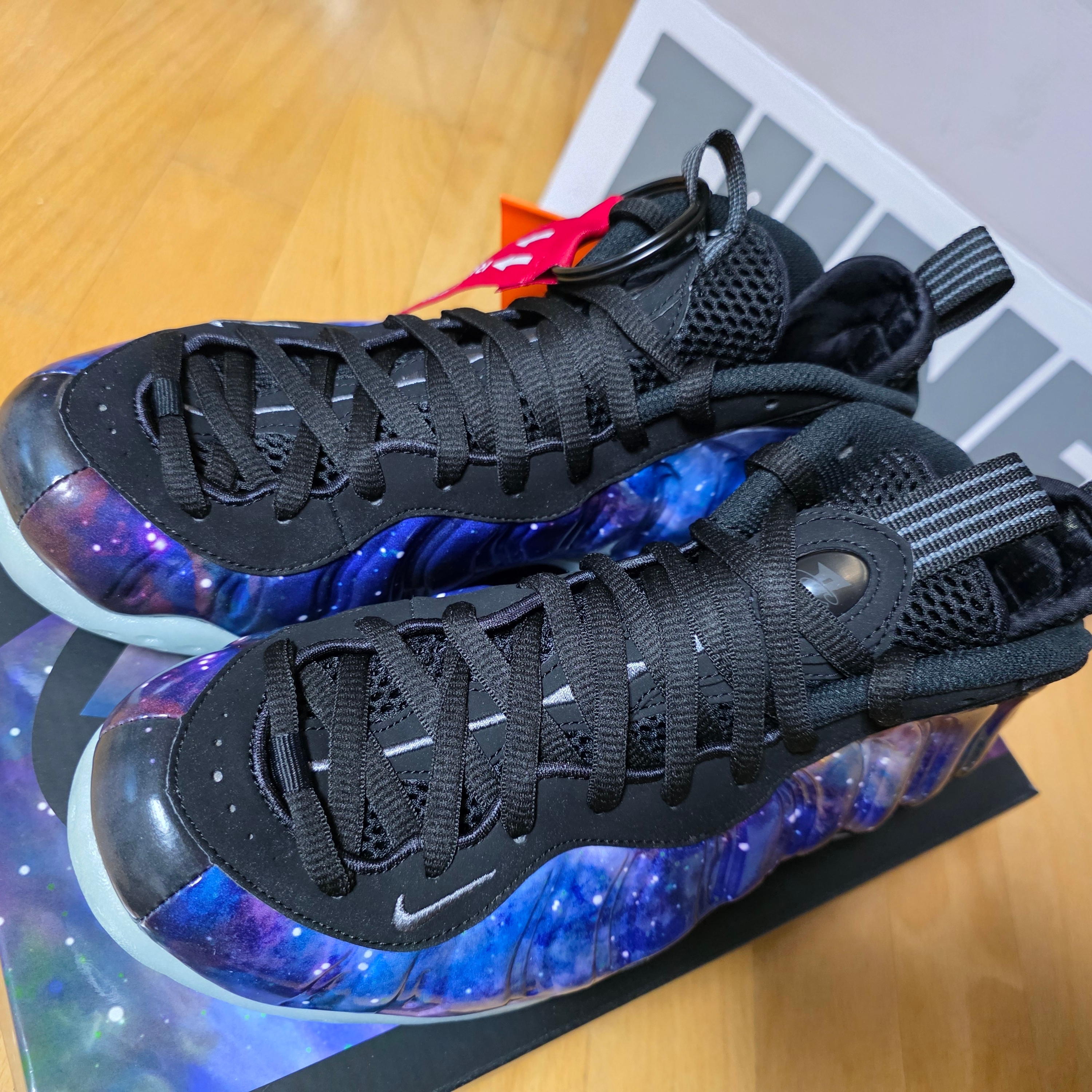 Nike Air Foamposite One Galaxy 착용 스타일 - 3